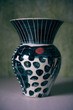 Load image into Gallery viewer, Sgraffito Vase 25