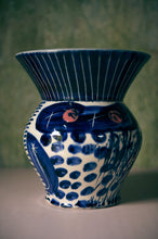 Load image into Gallery viewer, Large Sgraffito Vase 26