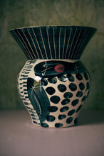 Load image into Gallery viewer, Large Sgraffito Vase 27