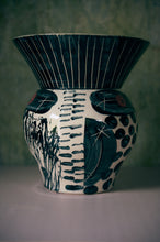 Load image into Gallery viewer, Large Sgraffito Vase 27