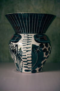 Large Sgraffito Vase 27