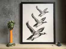 Load image into Gallery viewer, Tair Hwyaden : Three Ducks
