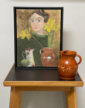 Load image into Gallery viewer, Betty with Jug and Daffodils
