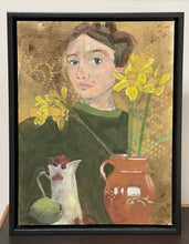 Load image into Gallery viewer, Betty with Jug and Daffodils
