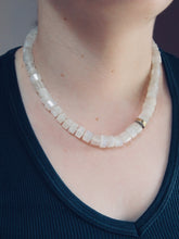 Load image into Gallery viewer, Hexagonal Moonstone Beads

