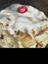 Load image into Gallery viewer, Iced Bun on Welsh Gaudy
