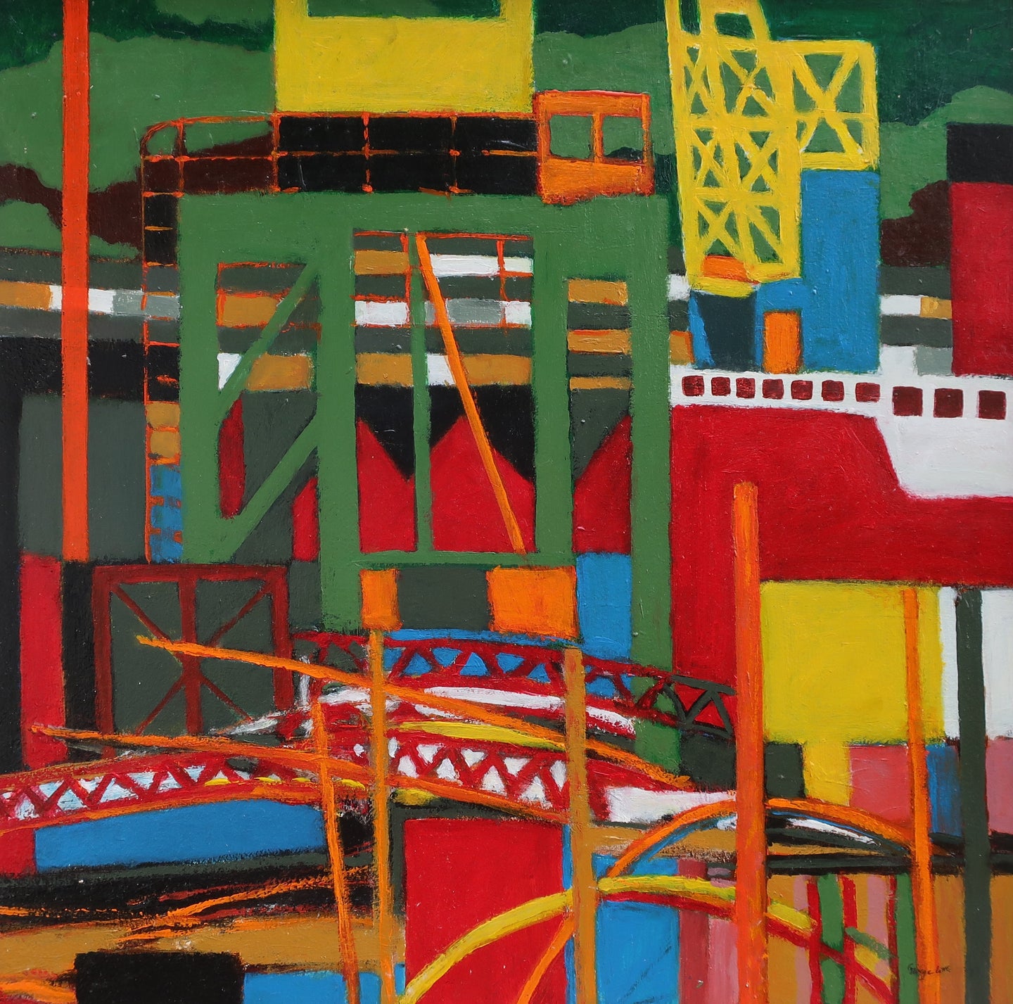 Dockscape - Dry Dock, Swansea