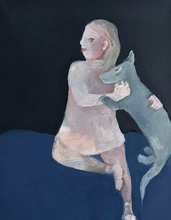 Load image into Gallery viewer, Girl with a Dog
