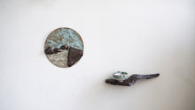 Load image into Gallery viewer, Melted and Shaped Piece of Slate &amp; Stoneware Bowl
