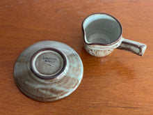 Load image into Gallery viewer, Small Pourer and Saucer by Creigiau Wales Pottery

