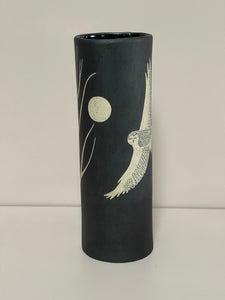 Owl, Moon and Tree Tall Vase