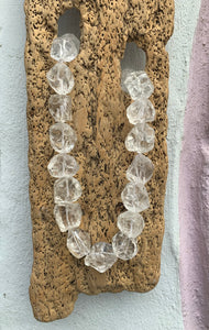 Chunky Quartz Crystal Necklace