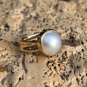 Mabe Pearl Ring