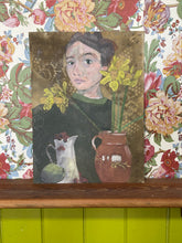 Load image into Gallery viewer, Betty with Jug and Daffodils
