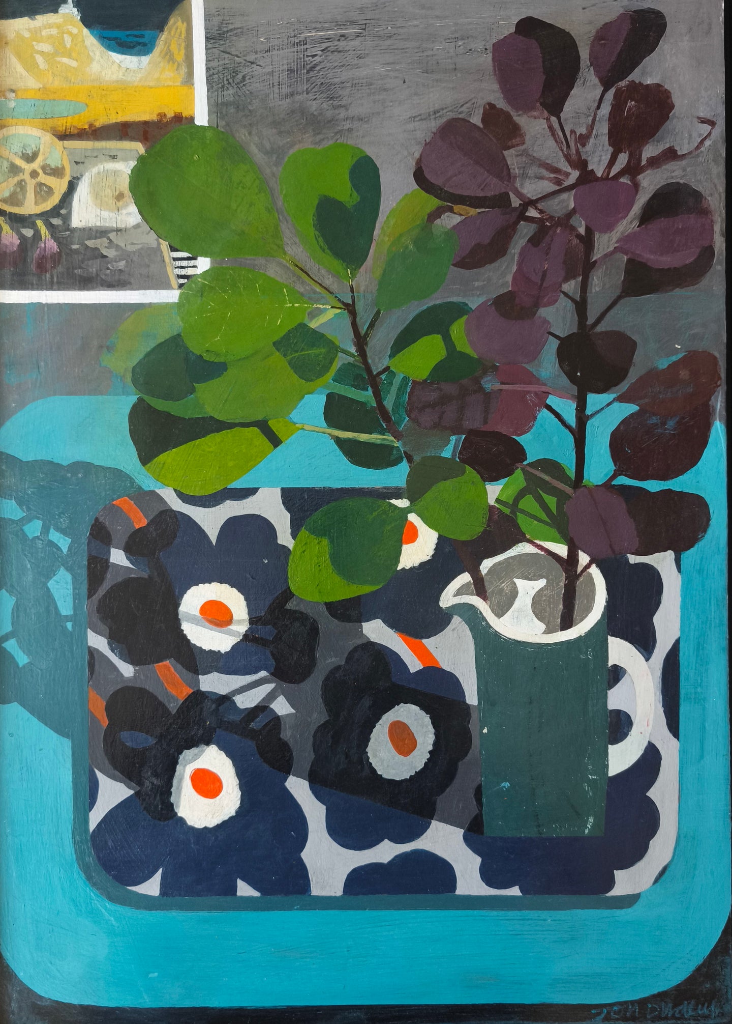 Mary and the Smoke Bush