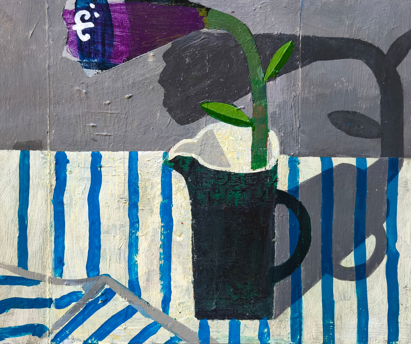 Striped Cloth and Shadow