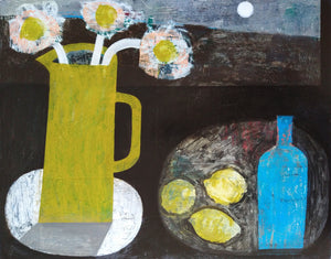 Yellow Jug and the Moon