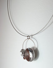 Load image into Gallery viewer, Bowl Pendant with Brown Enamel
