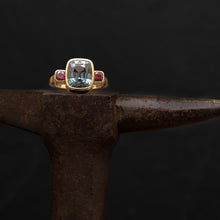 Load image into Gallery viewer, Grey Spinel Faceted
