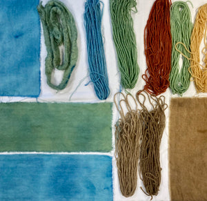 Dyeing with Woad Workshop with Siân Lester and Suzi Park