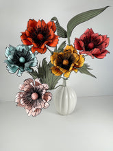 Load image into Gallery viewer, Sustainable Poppy Flower : Burnt Orange
