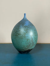 Load image into Gallery viewer, Blue Smokefired Vessel 16cm
