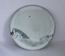 Load image into Gallery viewer, Plate &amp; Bowl set - decorated with gorse flower glaze
