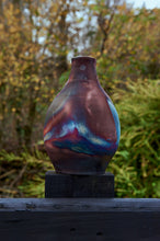 Load image into Gallery viewer, Large Raku Vessel
