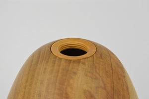 Sweet Chestnut and Boxwood Lidded Vessel