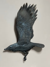 Load image into Gallery viewer, Crow in Flight
