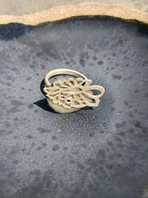 Load image into Gallery viewer, Tagua and Silver Filigree Dress Ring

