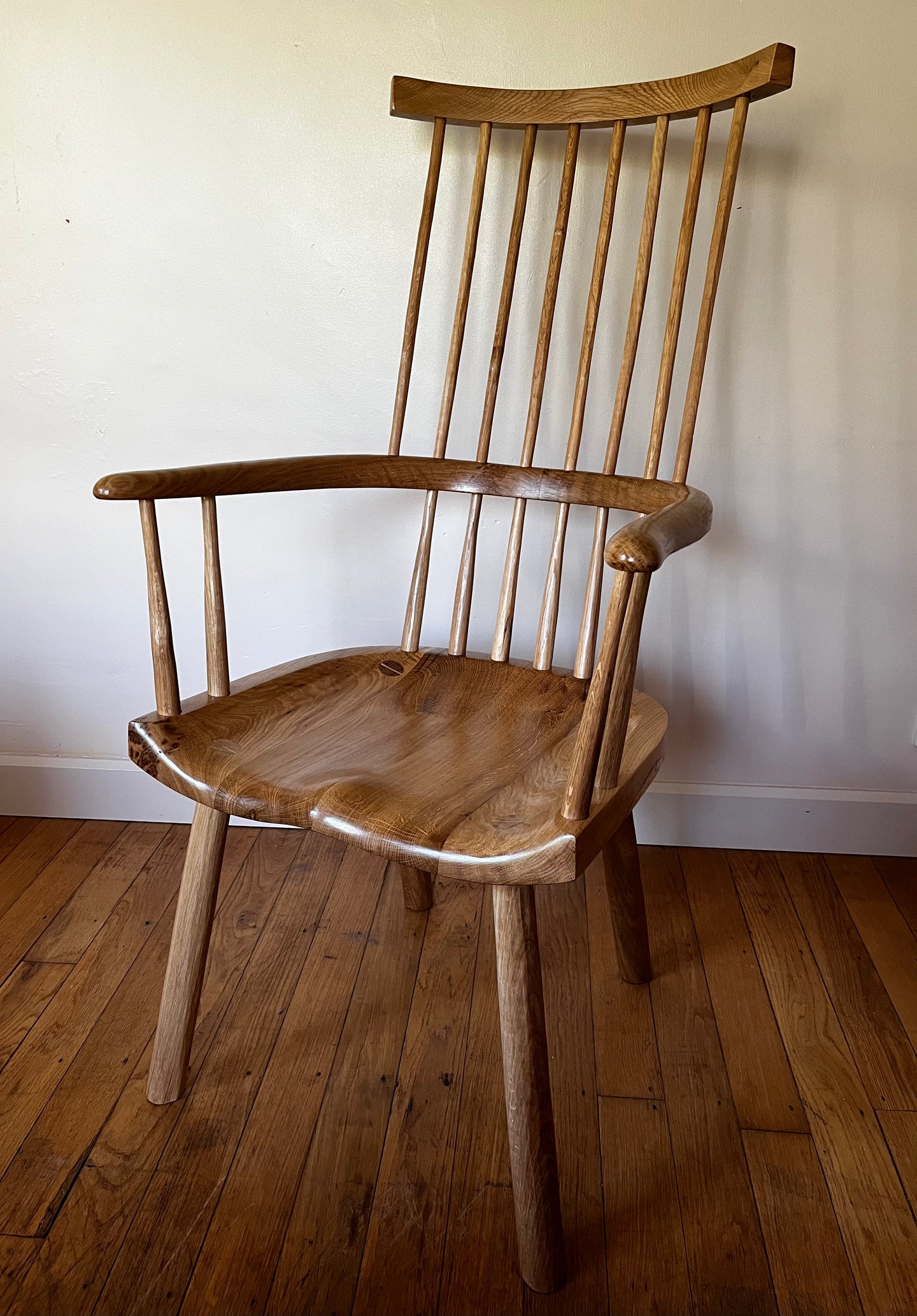 Natural Oak ‘Cradley’ Tallback Chair