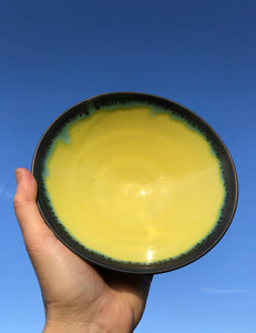 Small yellow dish
