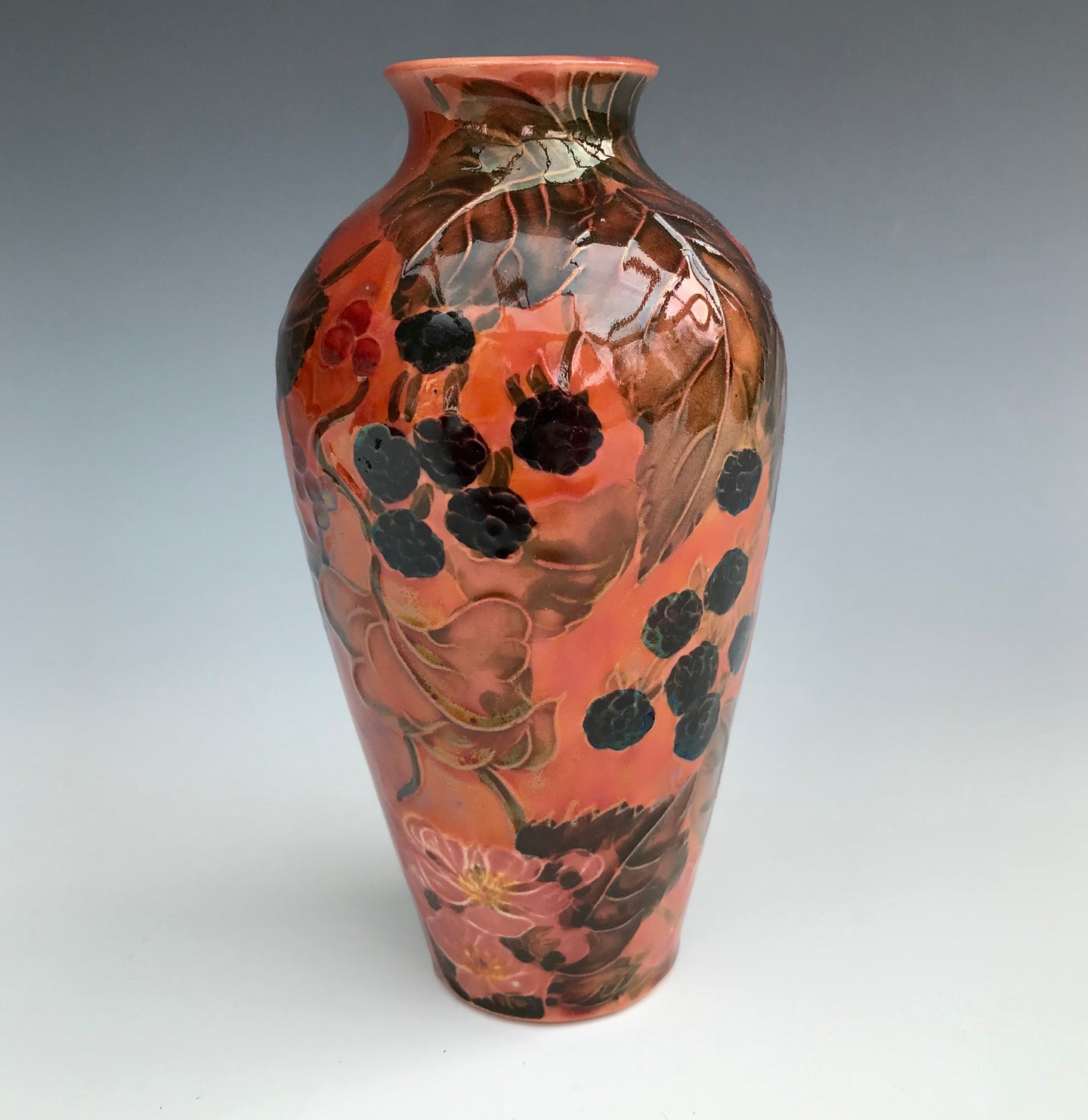 Bramble Lustre Vase