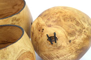 Burr oak vessels