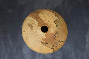 Spalted beech hollow form