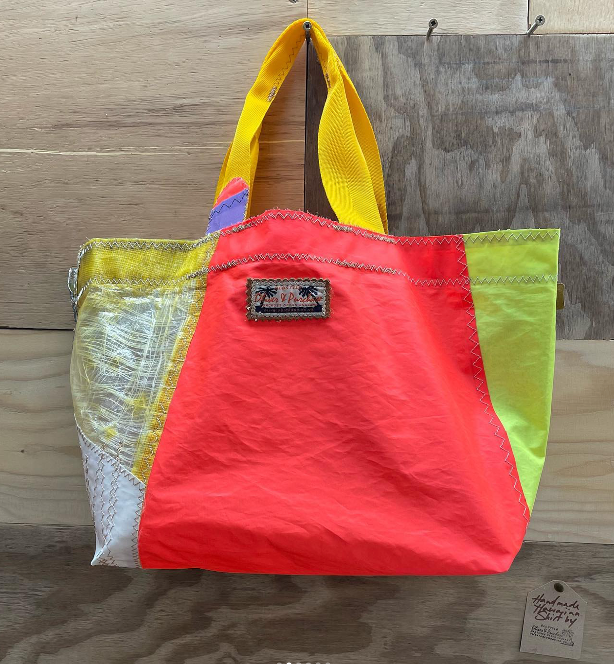 Sailcloth beach bags on sale