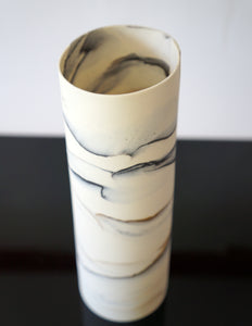 Tall porcelain vessel
