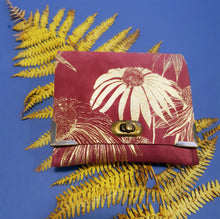 Load image into Gallery viewer, Echinacea Purse : Wine
