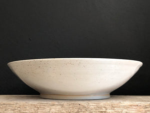 Stoneware pasta bowl