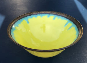 Small yellow dish