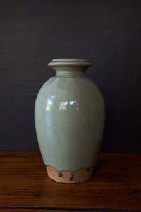 Large Green Celadon Vase