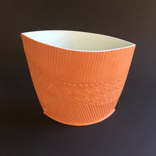 Load image into Gallery viewer, Terracotta vessel with white interior
