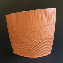 Load image into Gallery viewer, Terracotta vessel with white interior
