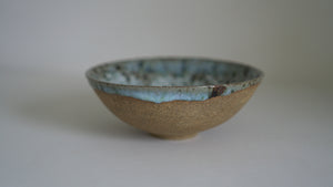 Stoneware bowl with gorse ash
