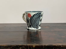 Load image into Gallery viewer, Small Sgraffito Mug 17
