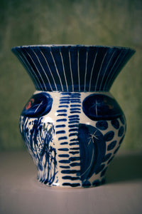 Large Sgraffito Vase 26
