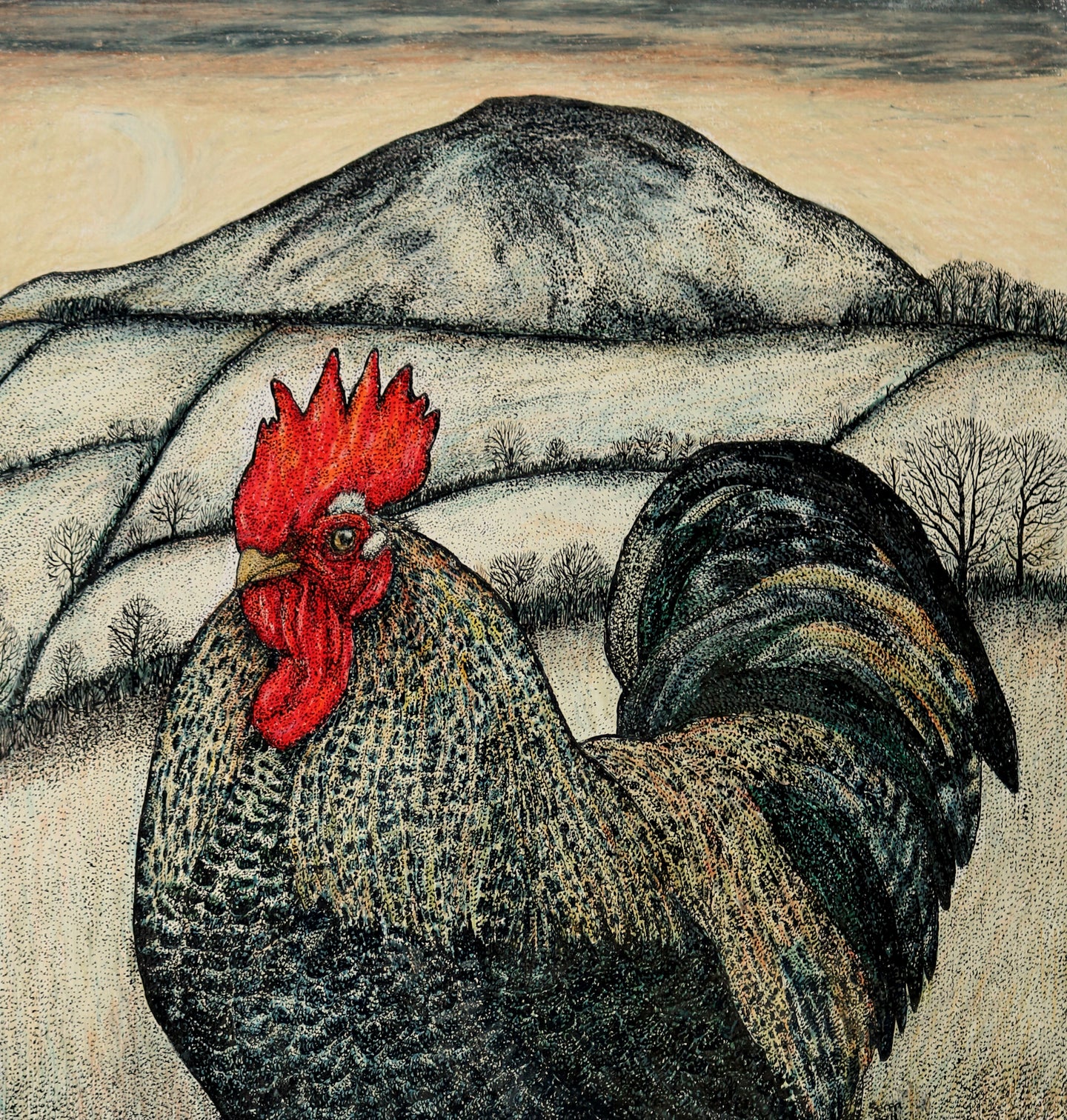 Winter Rooster